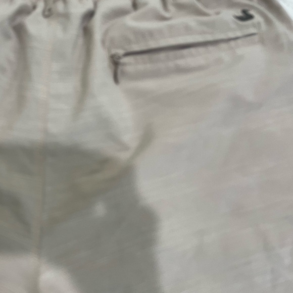 mens southern marsh khaki shorts small lined pockets dri fit - Picture 4 of 5